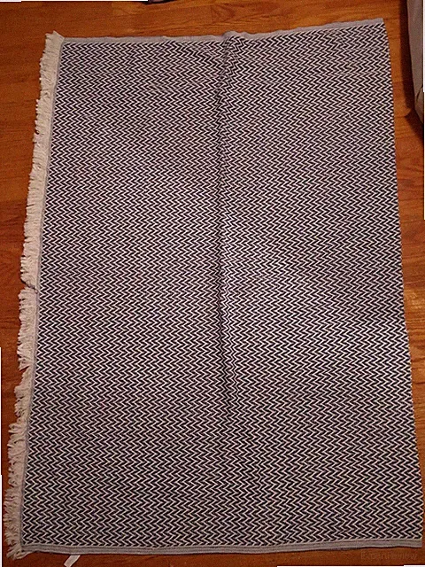 New Beach House Towels chevron Turkish blanket throw 55" by 85"
