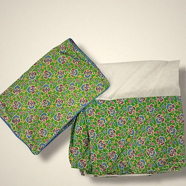 Ralph Lauren Hampton Beach Floral Print Pillow Sham Queen Size Bed Skirt Set