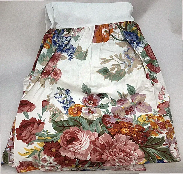 VTG Ralph Lauren Southampton Beach House Twin Ruffled Bedskirt 100% Cotton NWOT